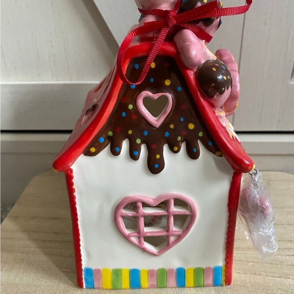 Ceramic Hello Kitty/Blue Sky Valentines Sweet Shoppe Candle Holder - Picture 4 of 4